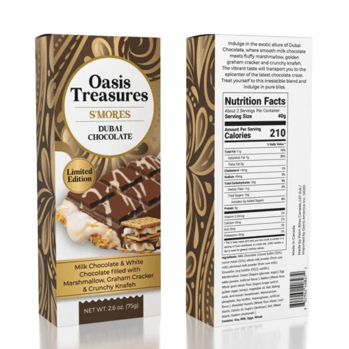 Dubai Schokoriegel Limited Edition S'mores